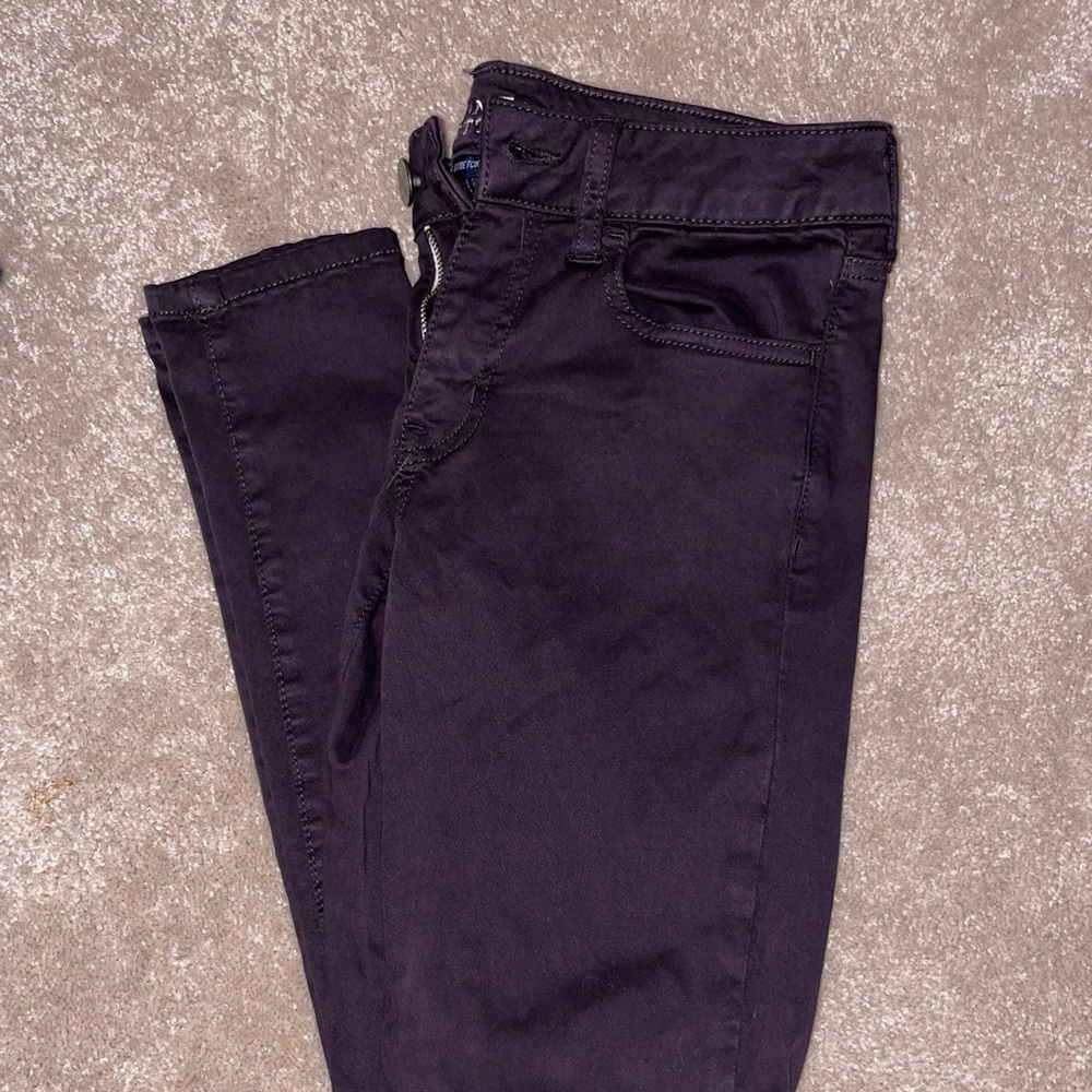 Deep Purple American Eagle Jeans